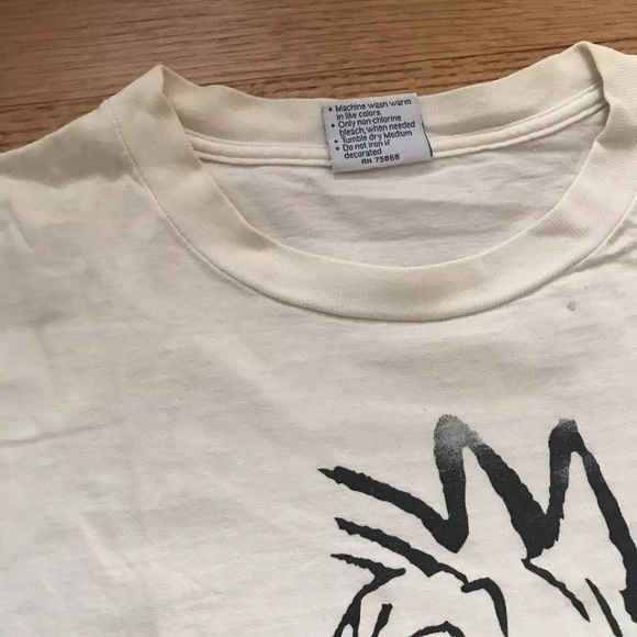 Vintage Calvin And Hobbes Attitude Nose Picker Large Print Tshirt XL 48 90s Vtg - Picture 4 of 10